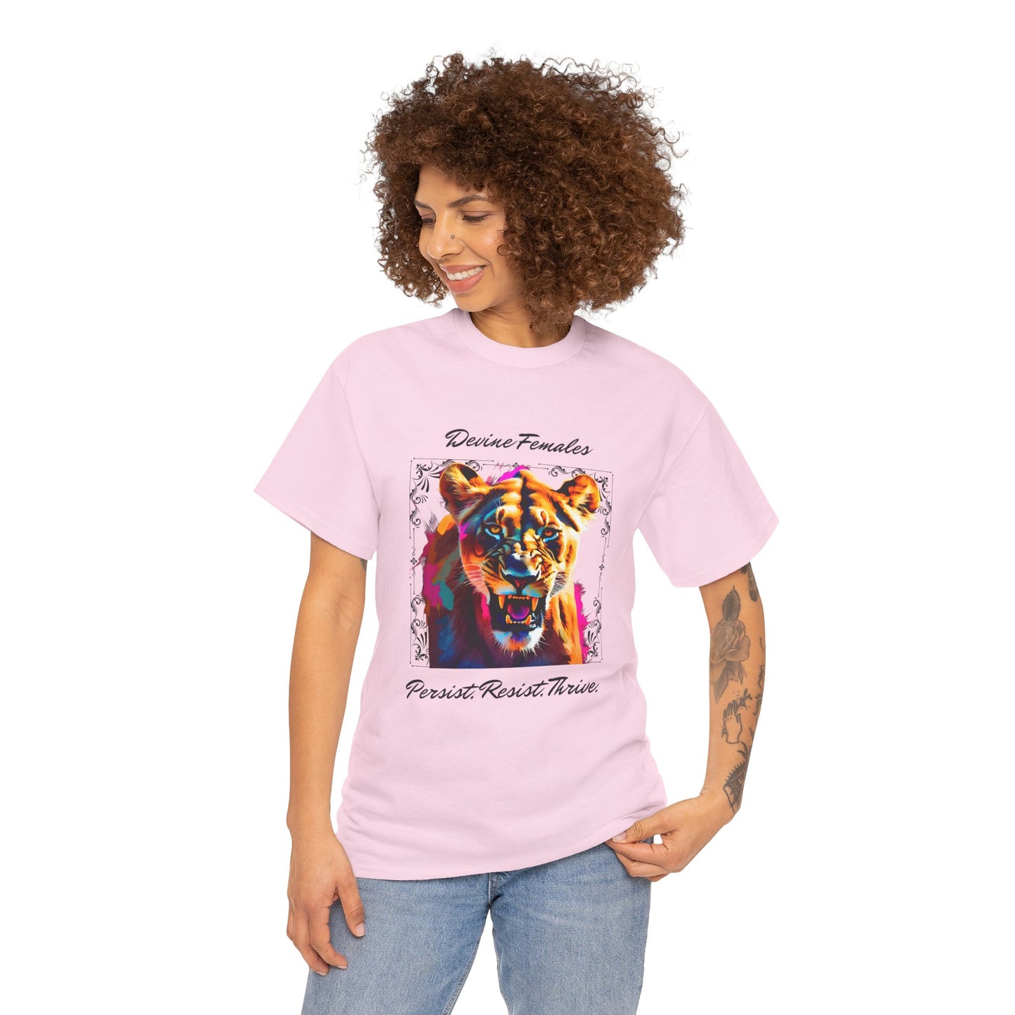 Devine Feminine Lioness T-shirt