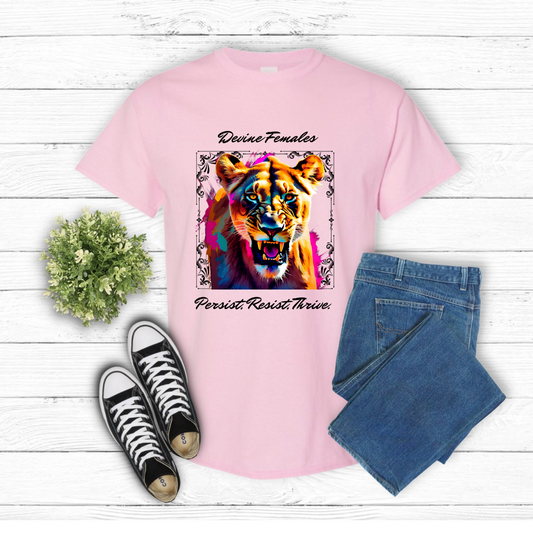 Devine Feminine Lioness T-shirt