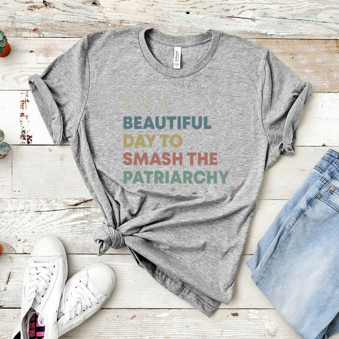 Smash The Patriarchy Equal Rights For Women T-shirt